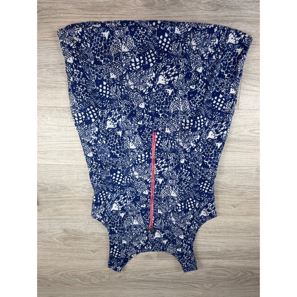 Lilly Pulitzer Target Blue White Pineapple Lace Shift Dress Size 16 Sleeveless - Picture 5 of 7